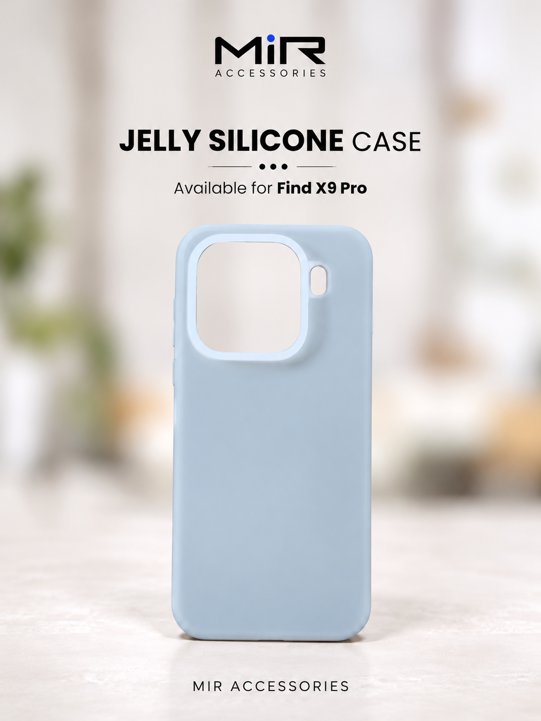 Jelly Silicone Case For Oppo Find X9 Pro