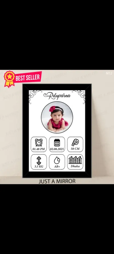 Customize Gift Photo Frame For Love, Birthday & Marriage Anniversary Memories Time_img_5