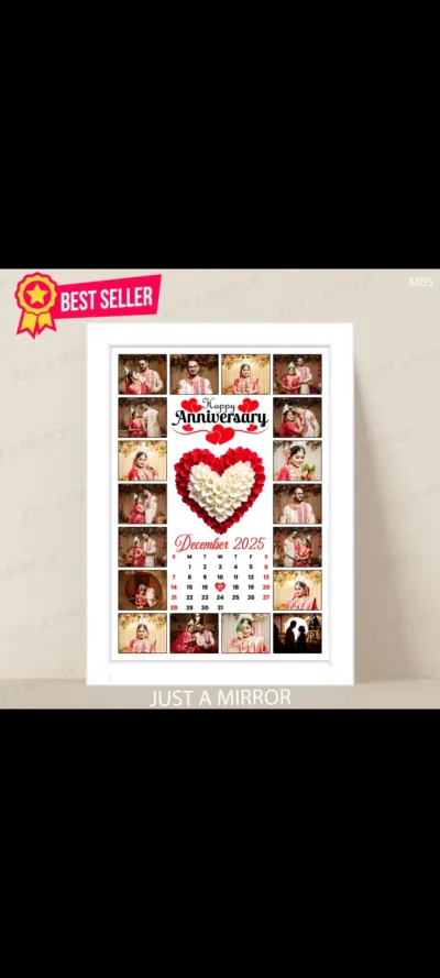 Customize Gift Photo Frame For Love, Birthday & Marriage Anniversary Memories Time_img_0