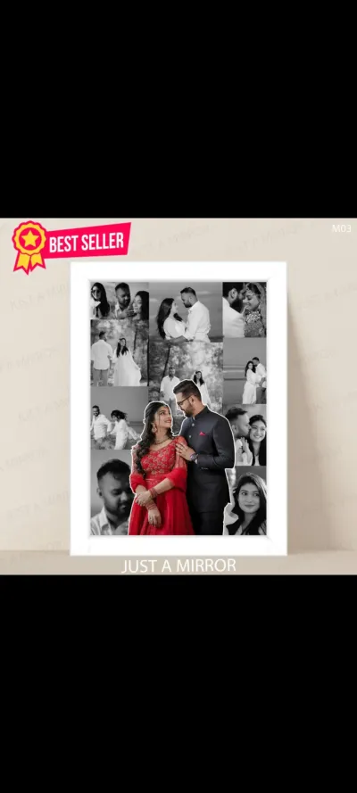 Customize Gift Photo Frame For Love, Birthday & Marriage Anniversary Memories Time_img_3