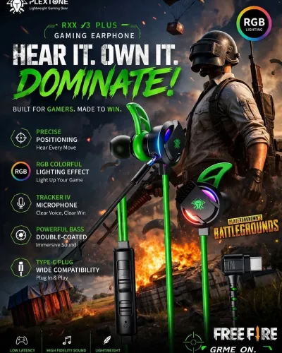 Plexton RX3 Plus RGB Gaming earphone 🔥🔥🔥_img_0