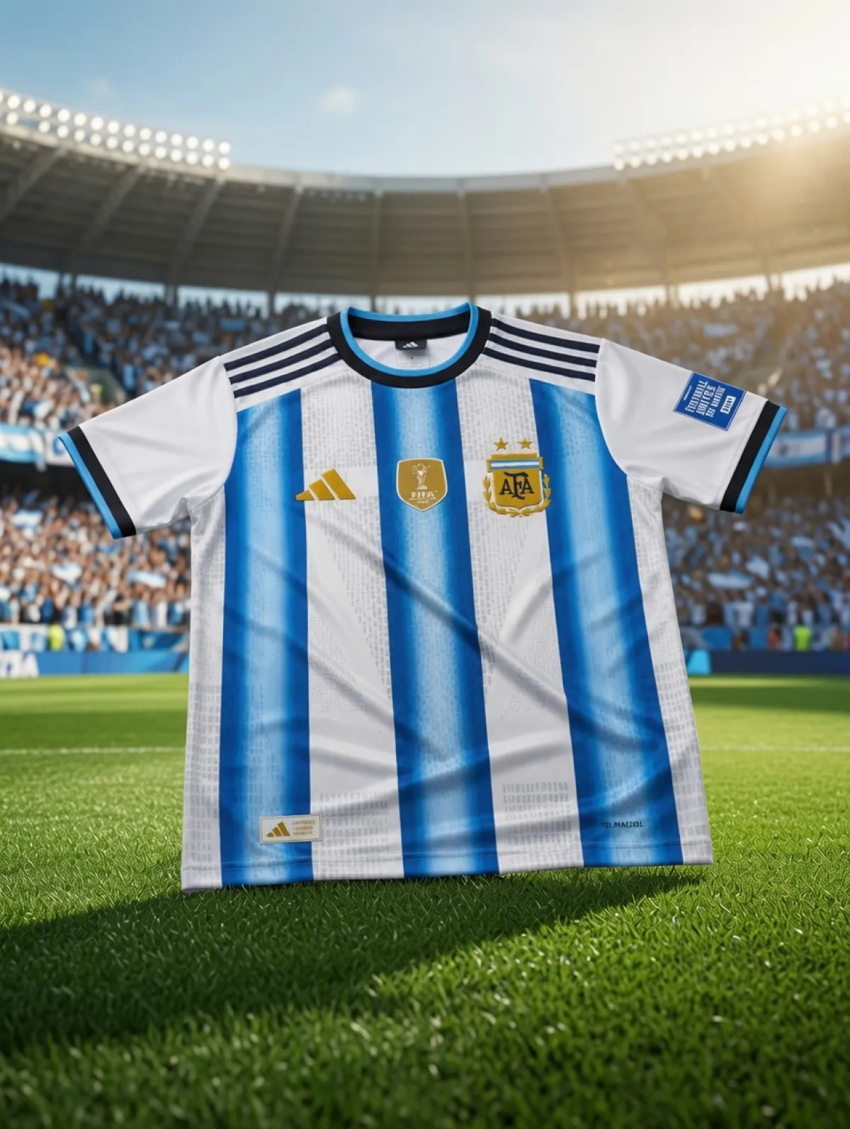World Cup Embroidery Jerseyএমব্রয়ডারি কাজ করা ওয়ার্ল্ড কাপ জার্সি।লোগো অ্যান্ড ব্র্যান্ডঃ এমব্রয়ডারি করা।ফেব্রিক্সঃ চায়না ম্যাশ ফেব্রিক্স।