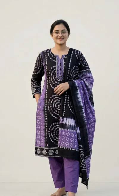 বাটিক এ গ্রেড থ্রি পিস_img_2