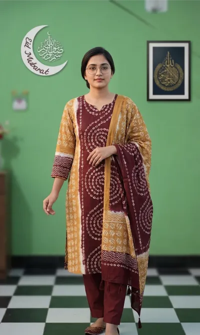 বাটিক এ গ্রেড থ্রি পিস_img_8