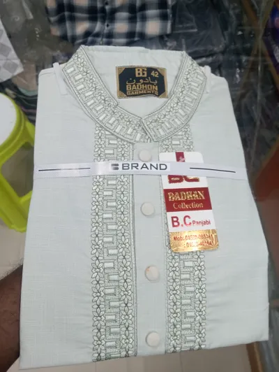 পিওর কটন পাঞ্জাবি,,,, সাইজ,, ৪০,৪২,৪৪_img_5