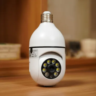 Wifi Wireless Light Bulb Cameraকিউআর কোডের মাধ্যমে সহজেই ইন্সটল করা যায়_img_0