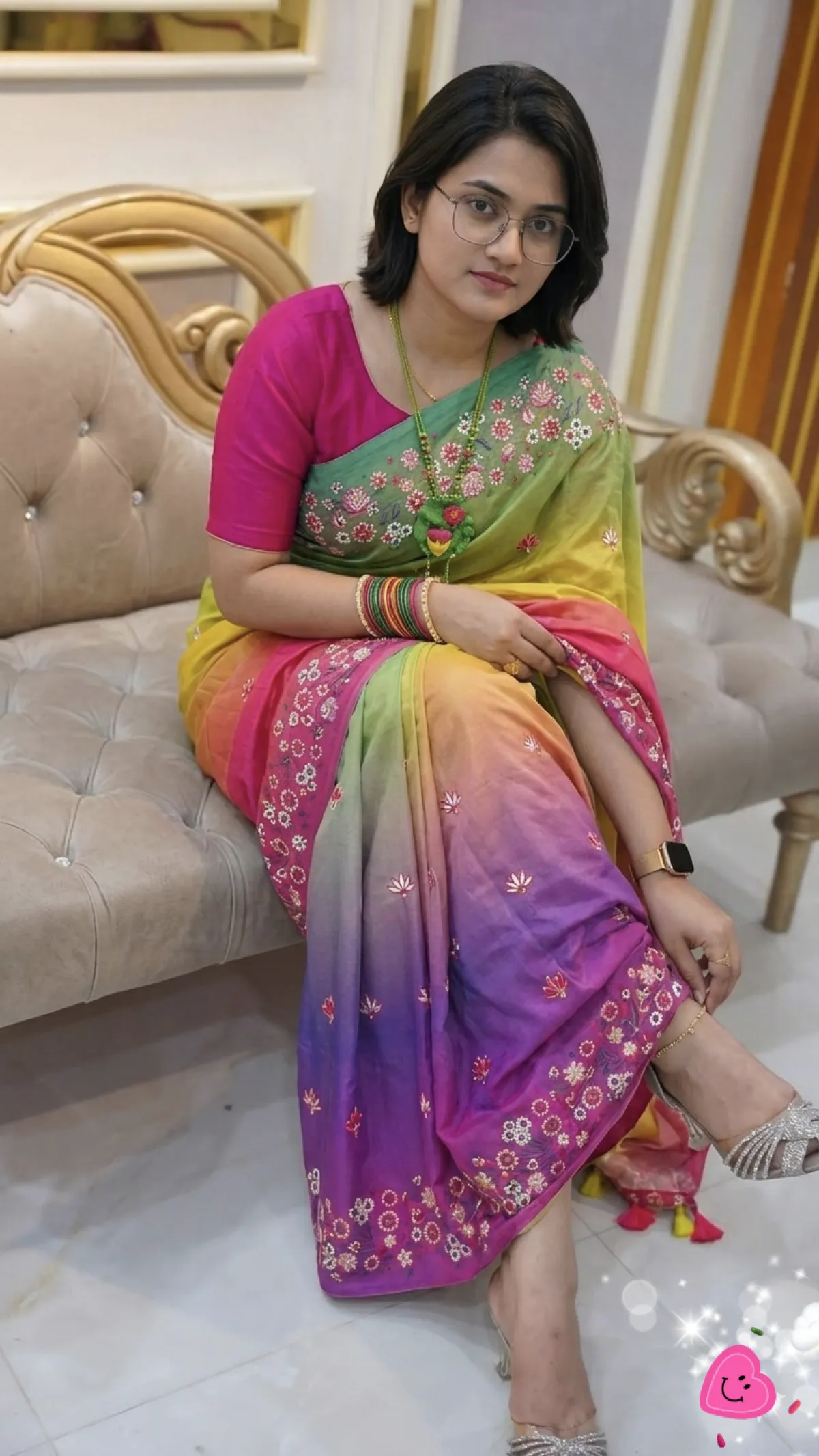 Japani silk saree with blause pcsজাপানি সিল্ক শাড়ি (Matching Blouse Piece সহ)অতি মনোমুগ্ধকর এই জাপানি সিল্ক শাড়িটি তৈরি হয়েছে নরম, আরামদায়ক এবং প্রিমিয়াম কোয়ালিটির ফ্যাব্রিক দিয়ে। পুরো শাড়ি জুড়ে রয়েছে দারুন রঙের গ্রেডিয়েন্ট ও আকর্ষণীয় ফুলের কারুকাজ, যা আপনাকে করে তুলবে আরও লাবণ্যময় ও স্টাইলিশ।- জাপানি সফট সিল্ক- চোখে পড়ার মতো ডিজাইন ও নকশা- ফেস্টিভাল, পার্টি বা বিশেষ দিনে পরার জন্য একেবারে পারফেক্ট- সাথে থাকছে ম্যাচিং ব্লাউজ পিসএক কথায়—স্টাইল, কমফোর্ট আর এলিগেন্স একসাথে পেতে চাইলে এই শাড়িটিই হবে সেরা পছন্দ।