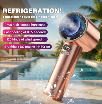 M11 Handheld Fan Portable Bladeless Mini Fan rechargeable_img_1