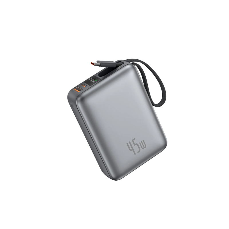 Foneng PX138 20000mAh Power Bank with Built-in Cable