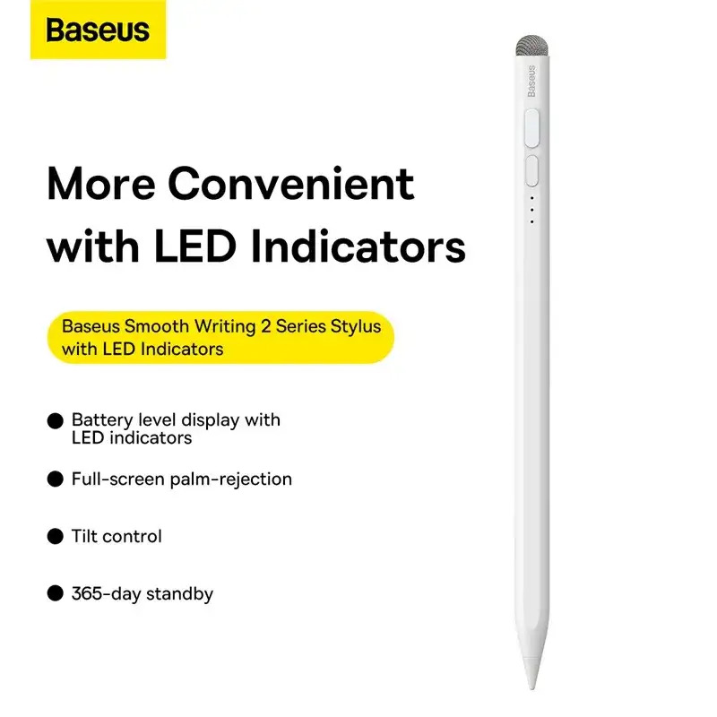 Baseus Smooth Writing 2 Series Active+Passive Stylus (Type-C) thumbnail 2