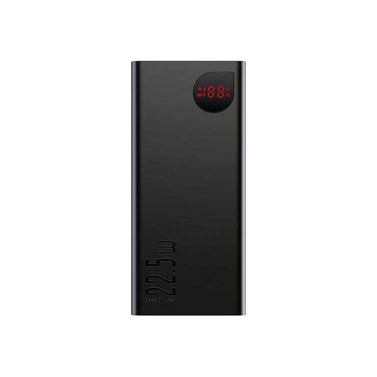 Baseus PPADM20S 20000mah Adaman Metal Fast Charging Power Bank Black (22.5W)