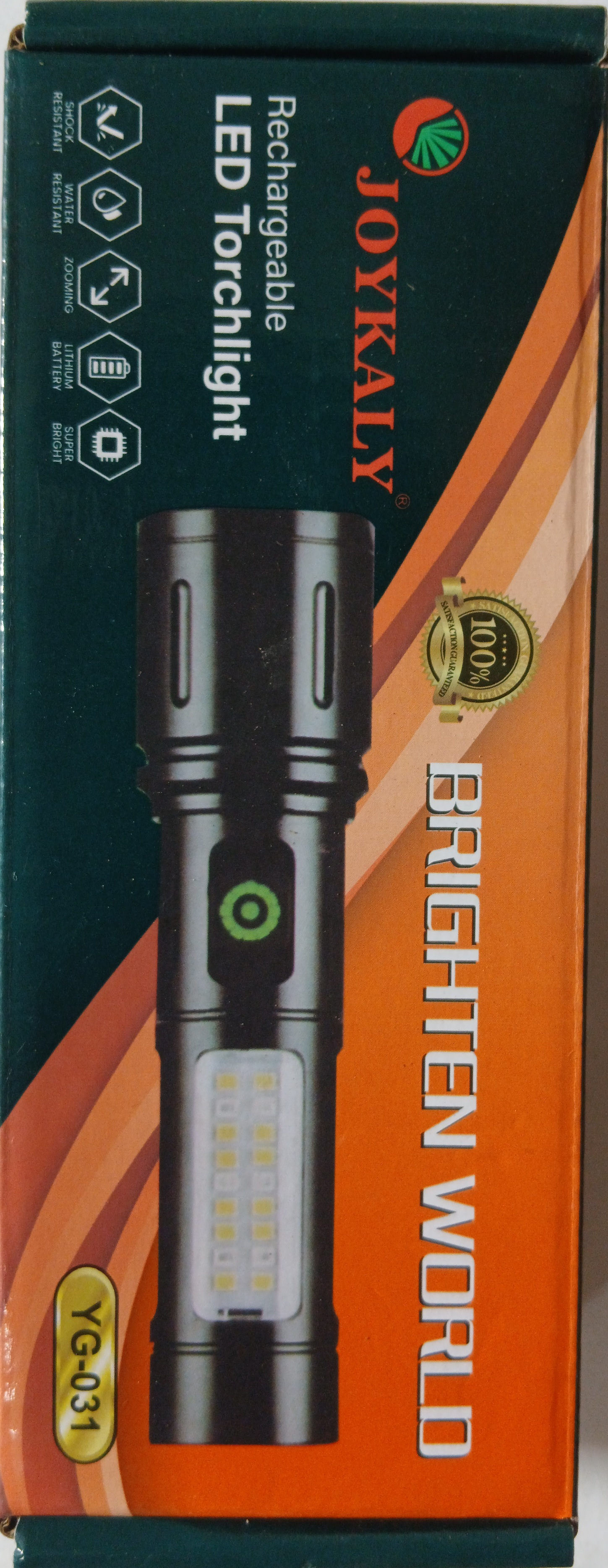 JOYKALY LED Torchlight, Rechargeable Zoom Light_img_1