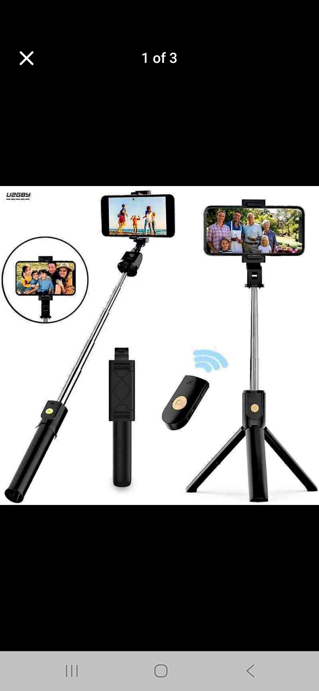 Selfie Stick Tripod With Remote || Tripod Mobile Stand_img_0
