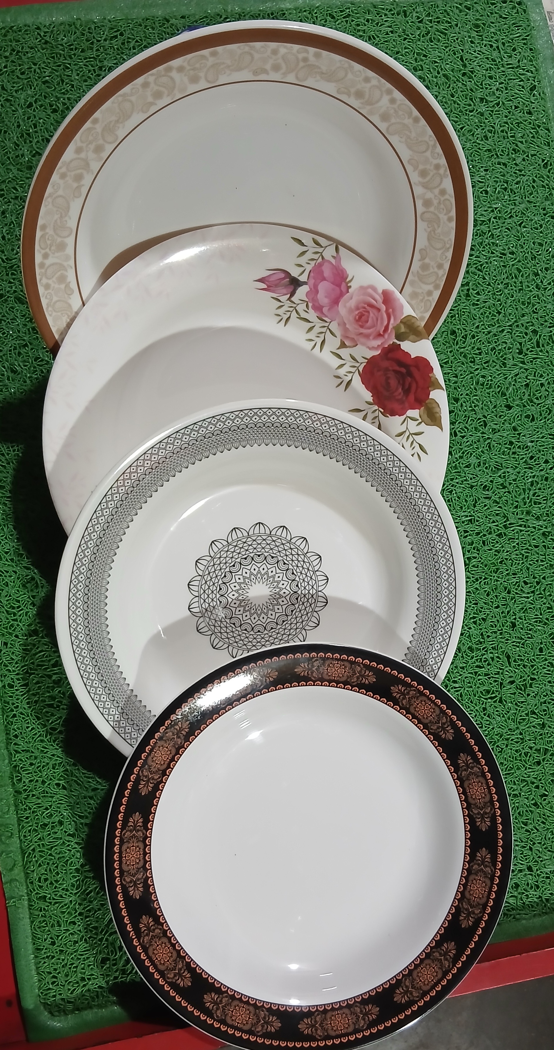 ITALIANO ROUND PLATE (6Pice)RFL