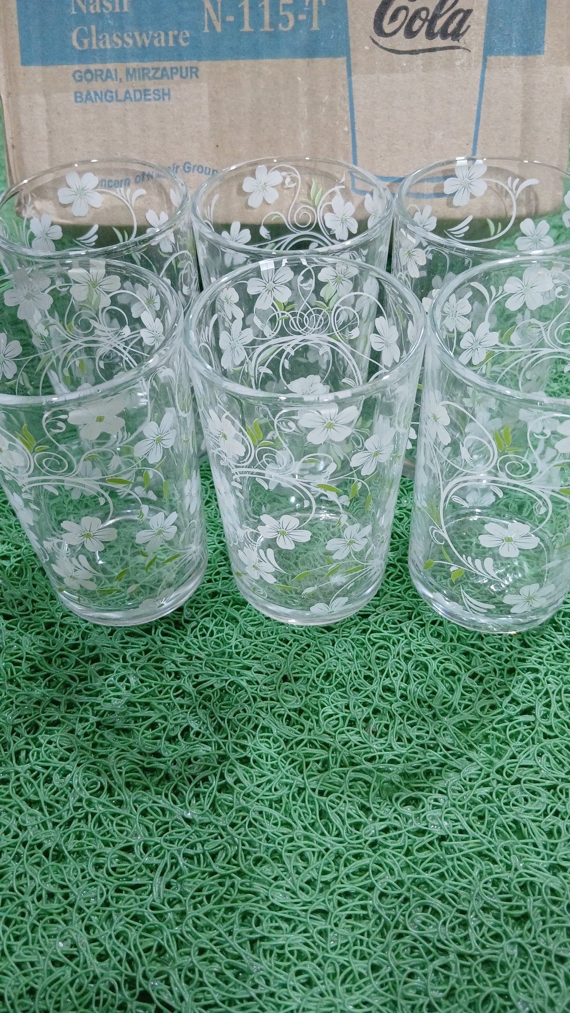 Nasir glassware (6pice)