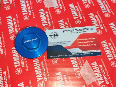 Fork Cap Nut Blue  R15M_img_1