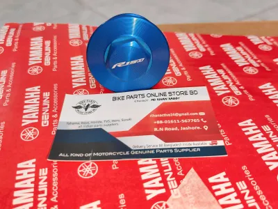 Fork Cap Nut Blue  R15M_img_2