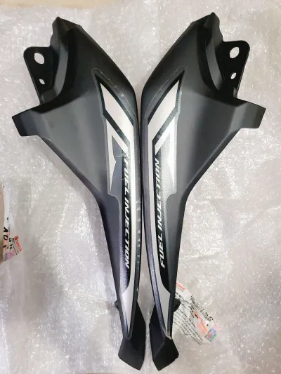 Back Panel FZ-S V2 Matt Black ( 2PSC SET )_img_1