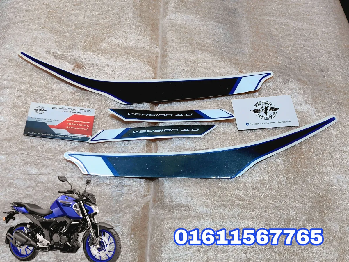 Sticker Tank Cover Sticker ( 4Pcs Set )