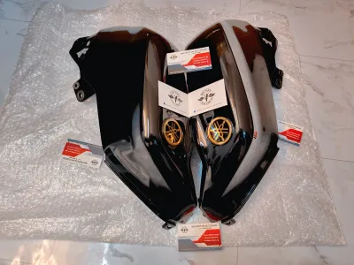 Tank Cover R15V3 Glossy Black ( 2pcs set )_img_2
