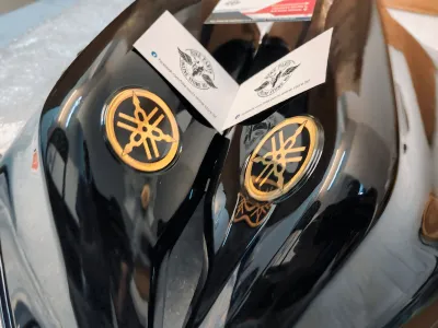 Tank Cover R15V3 Glossy Black ( 2pcs set )_img_4