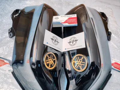Tank Cover R15V3 Glossy Black ( 2pcs set )_img_5