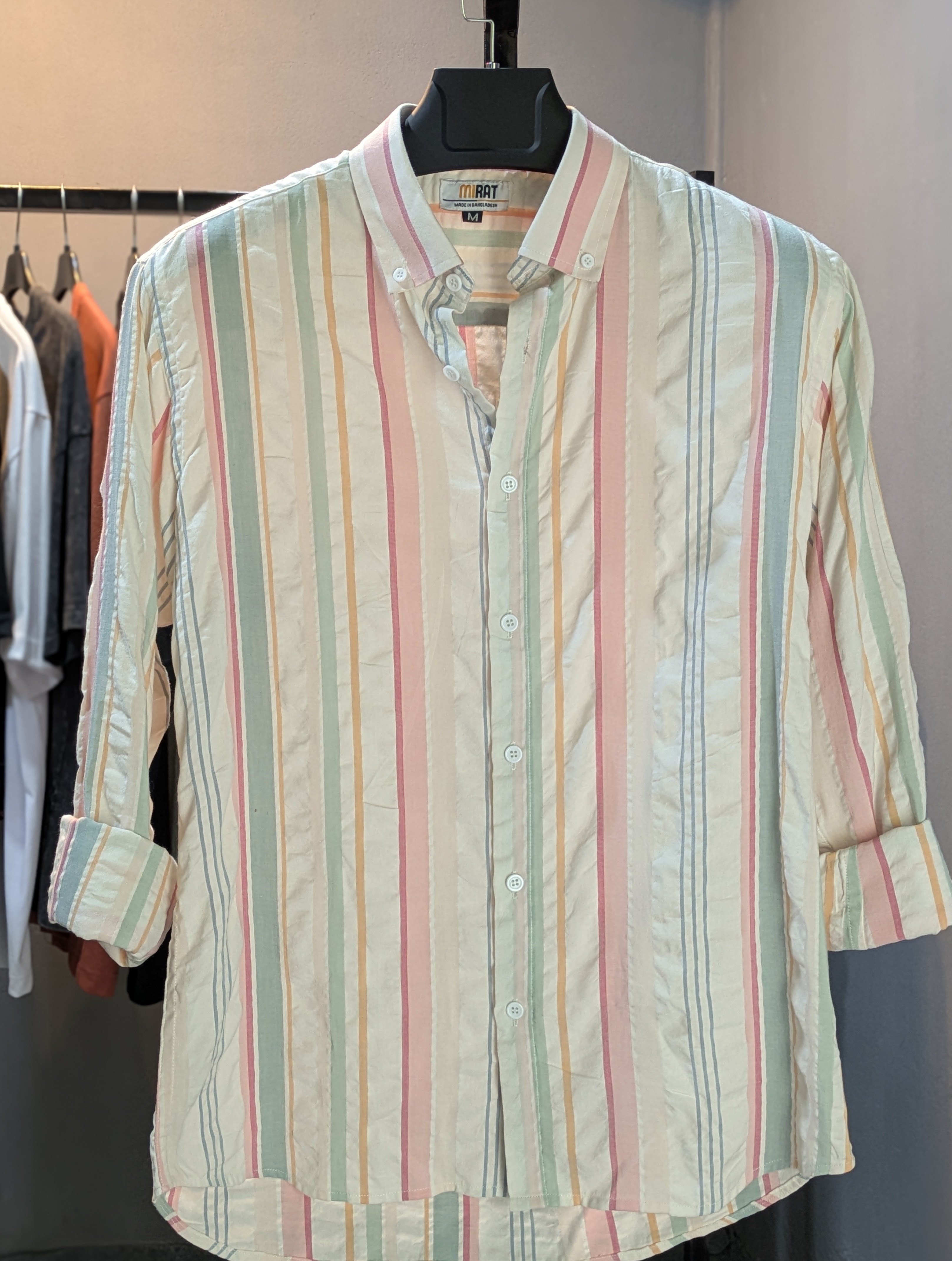 Multi Color Stripe Shirt - Image 4