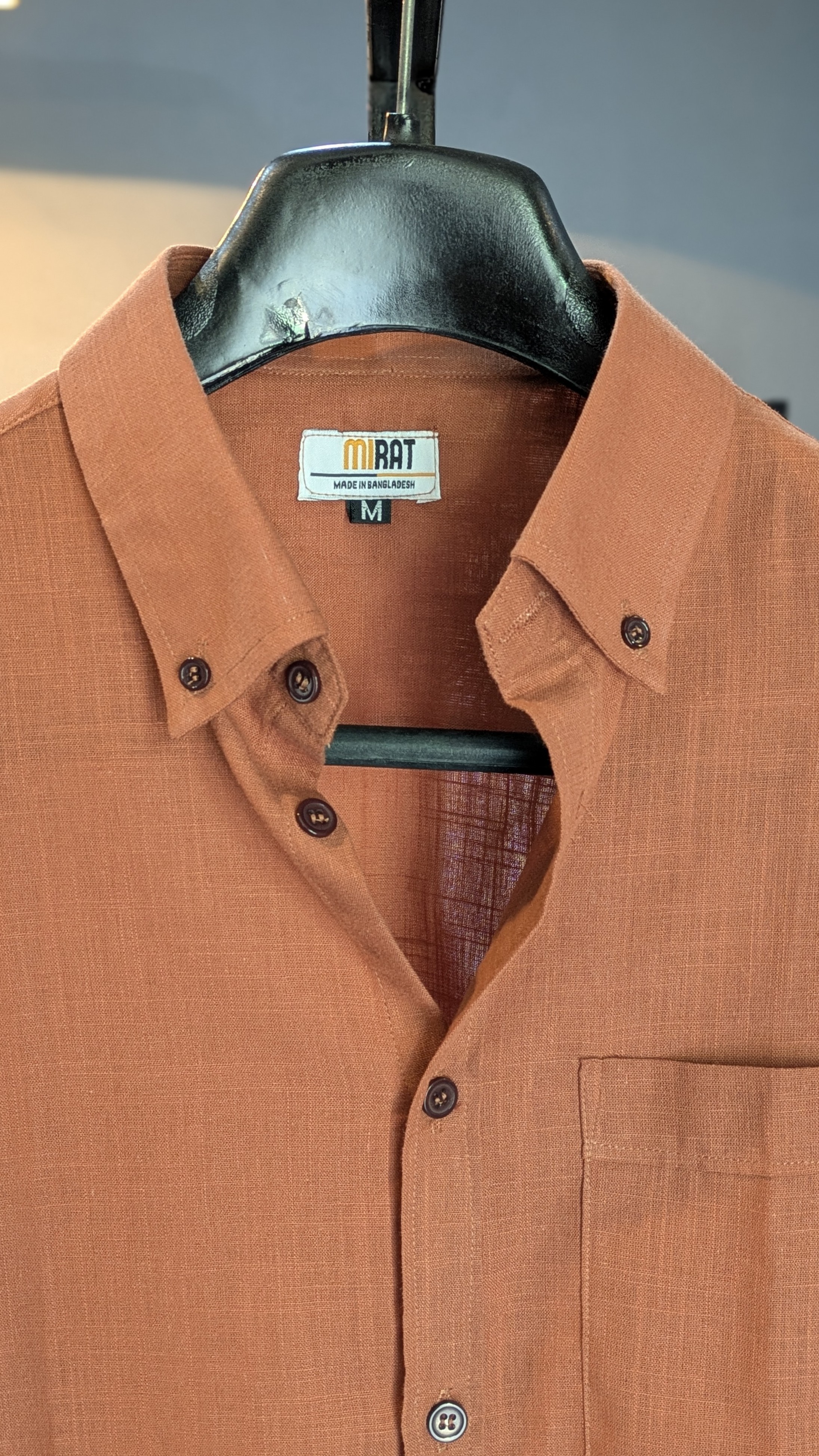 The Burnt Orange Oxford Shirt