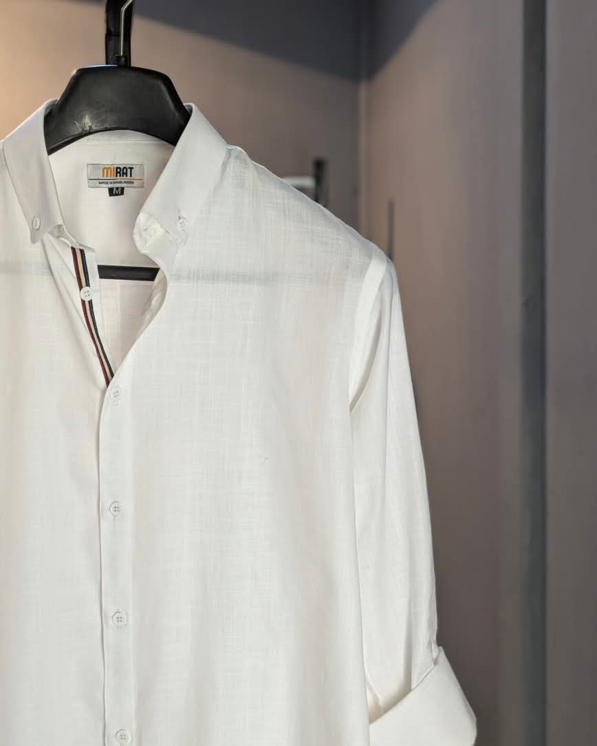 Premium White Shirt - Image 3