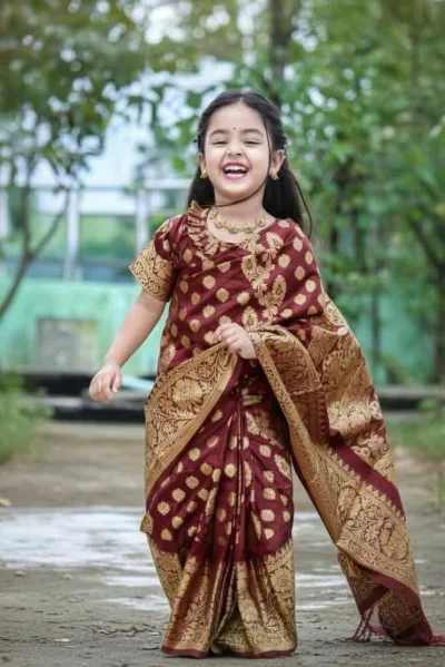 অরজিনাল কাতান বেবি রেডি শাড়ি (code- 104)_img_1