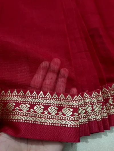 বেবি রেডি হাফ সিল্ক শাড়ি (Code: 101)_img_2