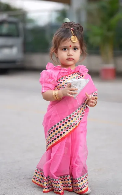 বেবি রেডি শাড়ি প্লাস পাইর (code-105)_img_1