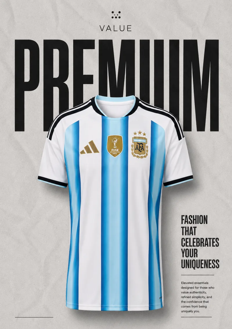 Argentina Home Kit Jersey 2026 World Cup– Premium Fan Edition (Copy)