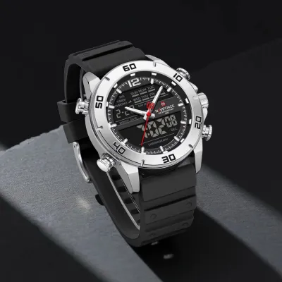 Naviforce 9253-T For Man - Silver Black_img_0