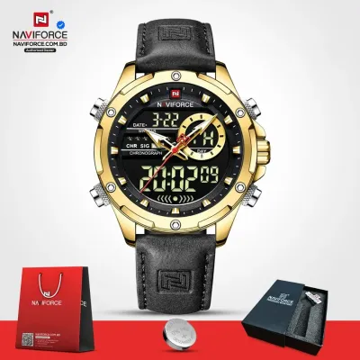 Naviforce 9208 L - Golden Black_img_3