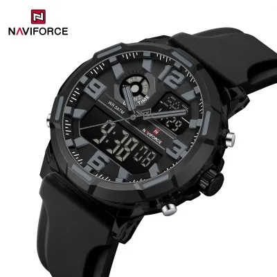 Naviforce 7130 For Men - Black Gray_img_1