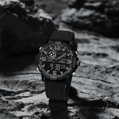 Naviforce 7130 For Men - Black Gray_img_3