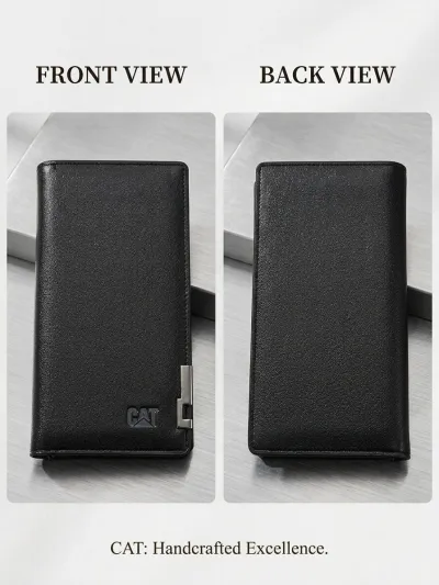 CAT Premium Long Wallet(Black)_img_1