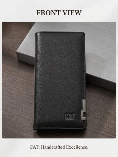 CAT Premium Long Wallet(Black)_img_0
