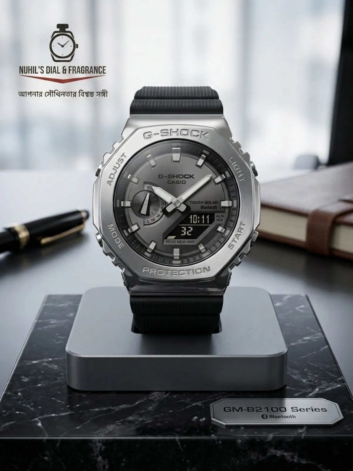 G-shock Casio Silver Black