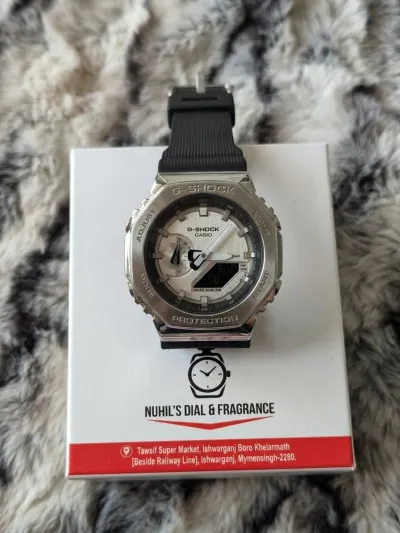 G-Shock Casio silver white_img_2