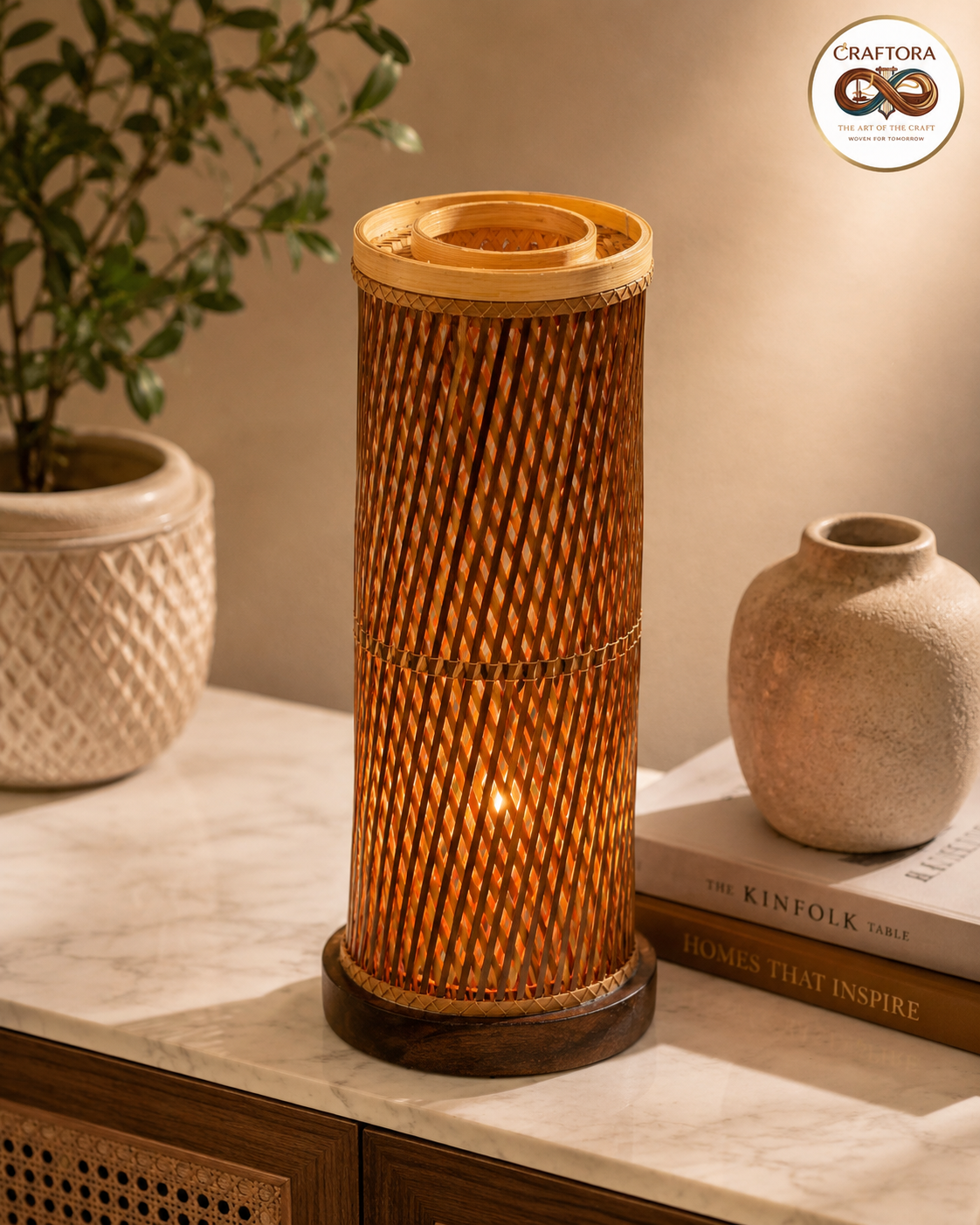 Long Shola Table Lamp