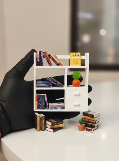 Miniature bookshelf, number - 5_img_1