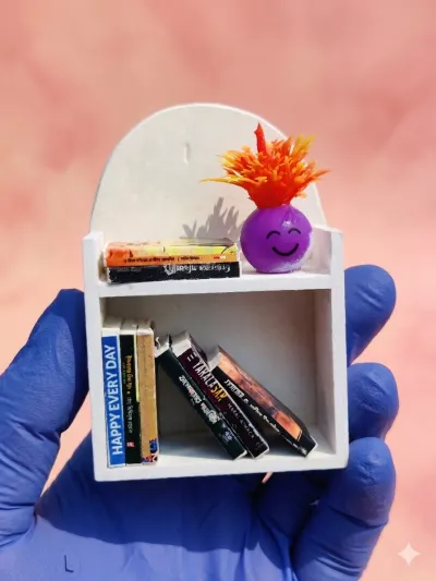 Miniature bookshelf, number - 1_img_1