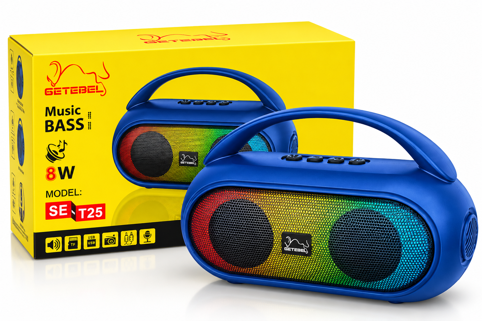 GETEBEL SE-T25 Portable Bluetooth Speaker