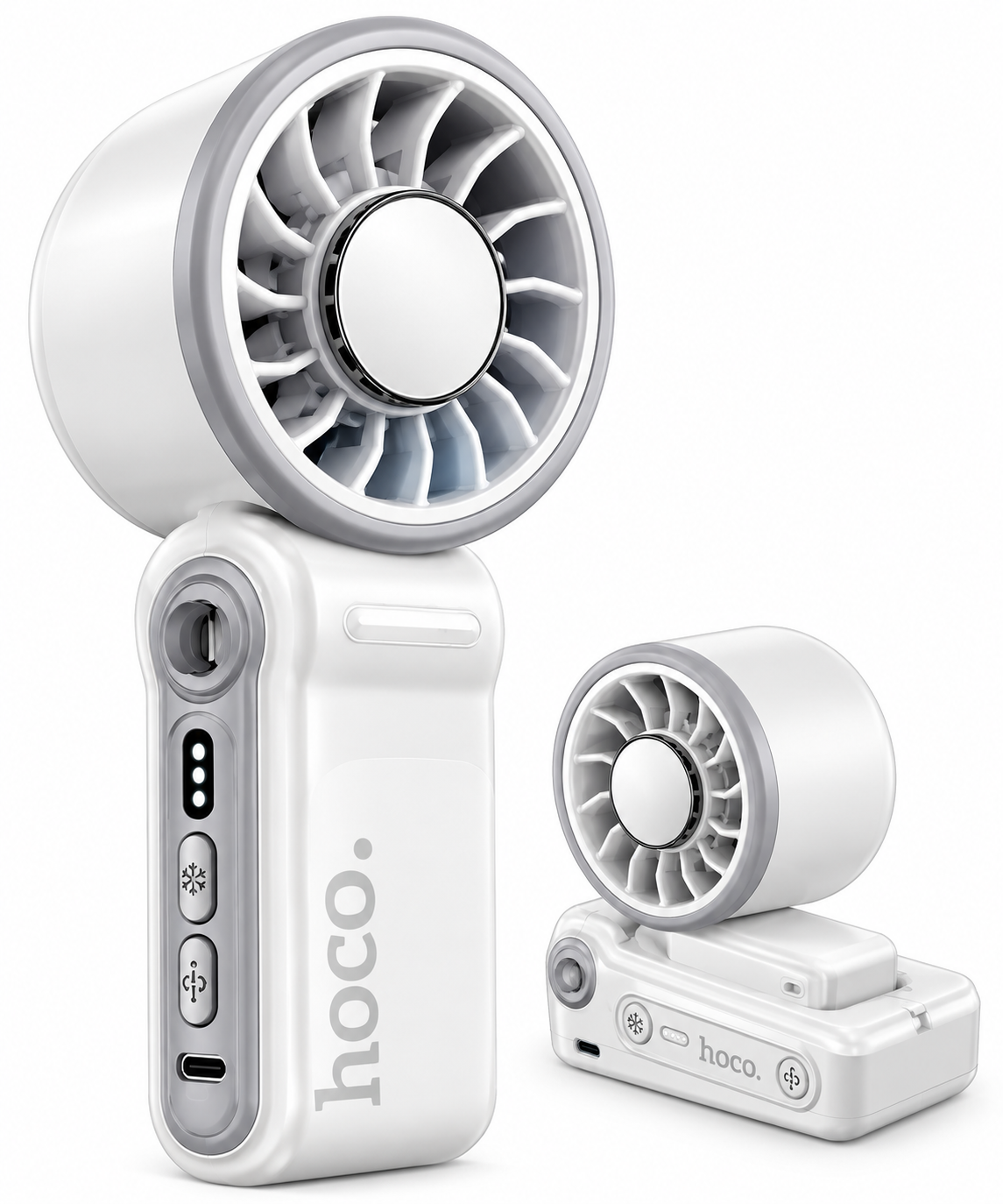 HOCO HX604 Ice-Cool & Dual Cooling HOCO HX604 Ice-Cool & Dual Cooling Lightweight Foldable Fanগরমের দিনে ব্যক্তিগত কুলিংয়ের জন্য HOCO HX604 একটি স্মার্ট, পোর্টেবল ও বহনযোগ্য সমাধান। এর Ice-Cool & Dual Cooling Technology এবং 3-Level Airflow Adjustment আপনাকে প্রয়োজন অনুযায়ী ঠান্ডা বাতাস উপভোগ করতে সাহায্য করবে।এর foldable design এবং lightweight body-এর কারণে এটি সহজেই ব্যাগে বহন করা যায়। বাসা, অফিস, ডেস্ক, ট্রাভেল কিংবা Outdoor ব্যবহারের জন্য এটি একটি সুবিধাজনক cooling gadget।প্রধান বৈশিষ্ট্য:❄️ Ice-Cool & Dual Cooling🌬️ 3-Level Airflow🧊 Peltier Cooling Technology🔋 3000mAh Rechargeable Battery📦 Foldable & Portable Design🎒 Lightweight & Easy to Carry🏢 Office, Home & Travel FriendlySpecial Price: ৳1,050স্মার্ট ও কমপ্যাক্ট ডিজাইনের কারণে HOCO HX604 দৈনন্দিন ব্যবহারের জন্য একটি চমৎকার portable cooling companion। Foldable Fan