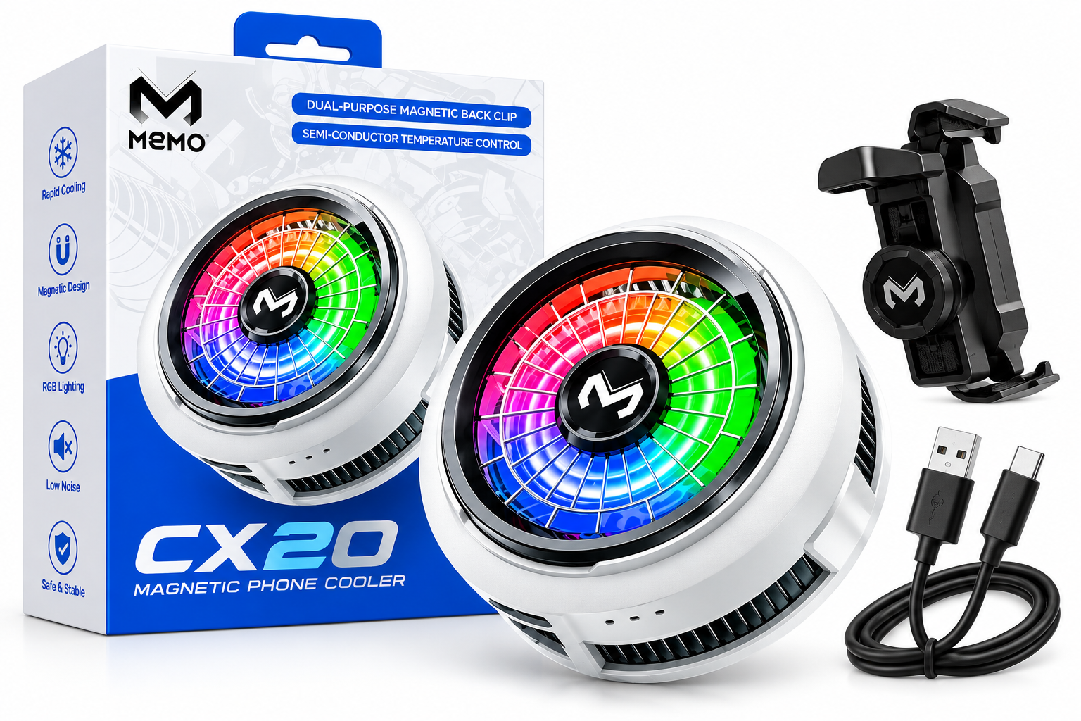 MEMO CX20 Magnetic Phone Cooler