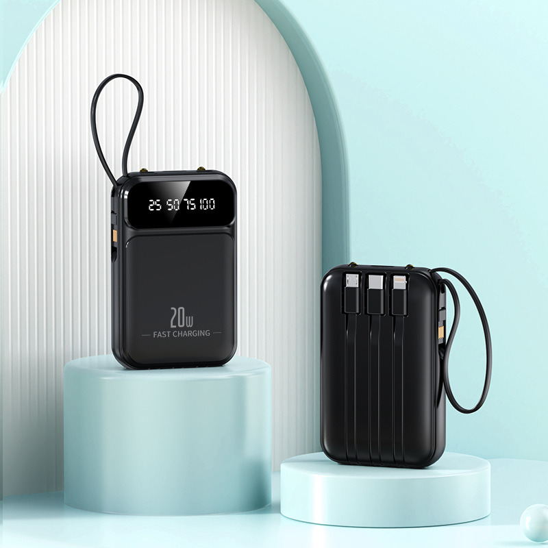 VoltNest 10000mAh & 20000mAh 20W Fast Charging Power Bank | Built-in Type-C, Lightning & Micro USB_img_1