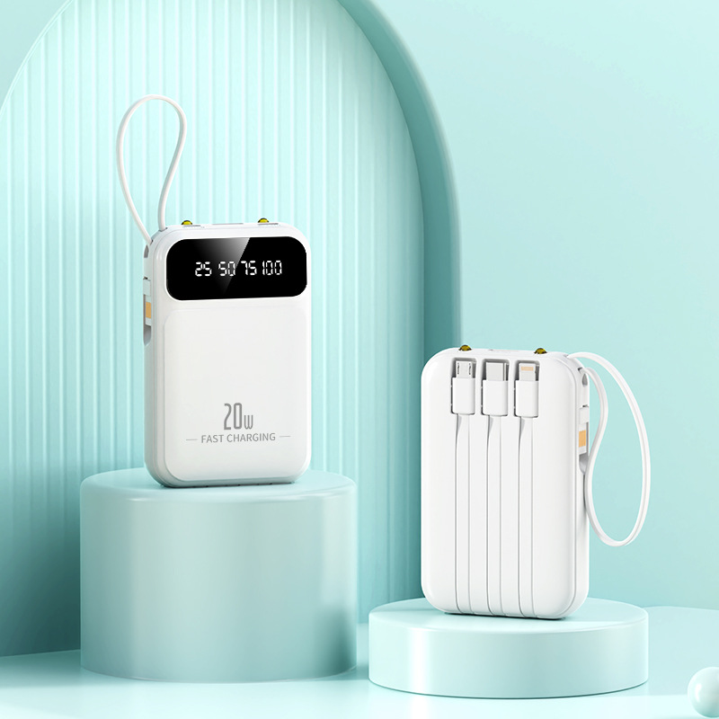 VoltNest 10000mAh & 20000mAh 20W Fast Charging Power Bank | Built-in Type-C, Lightning & Micro USB_img_2