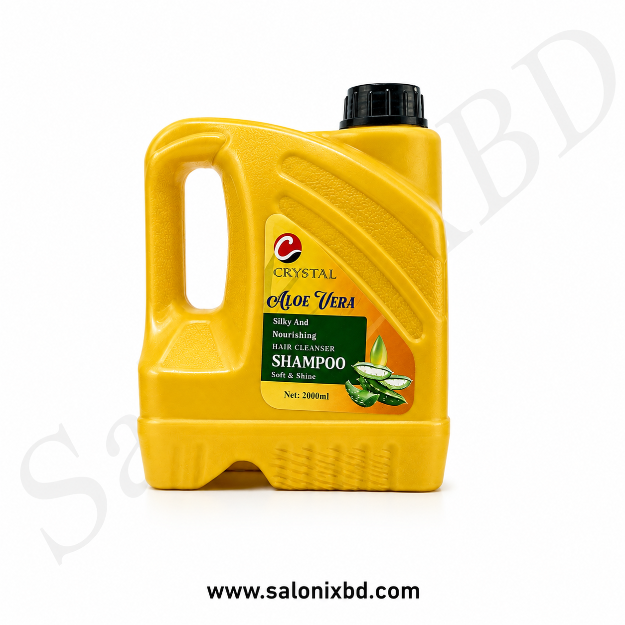 Crystal Aloe Vera Silky & Nourishing Hair Cleanser Shampoo 2000ml একটি প্রফেশনাল মানের শ্যাম্পু